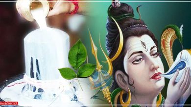 shiv ling doodh