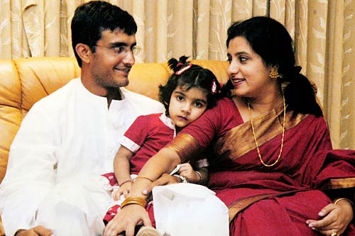 sourav ganguly and dona roy