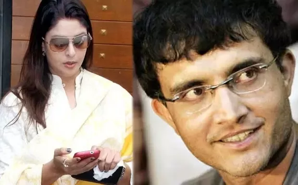 sourav ganguly and nagma