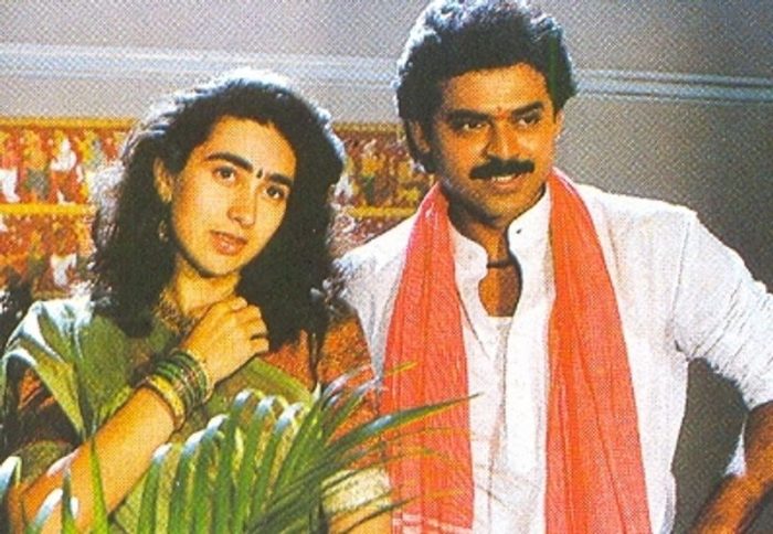 venkatesh daggubati and karishma kapoor