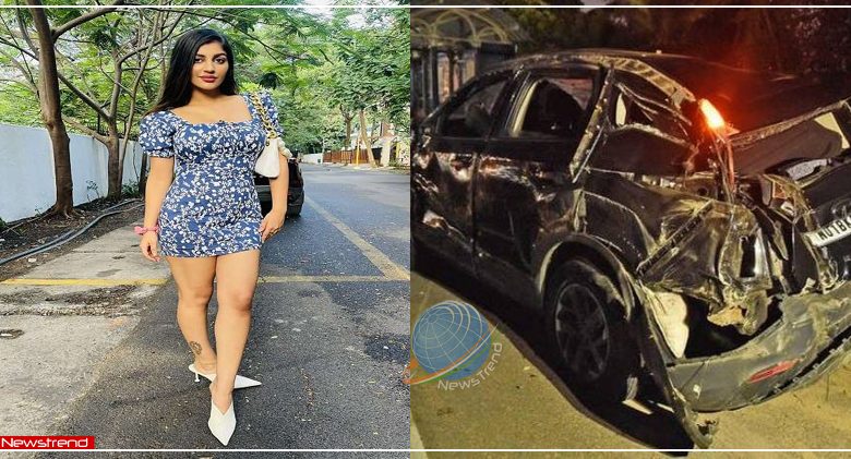 yashika aannand car accident