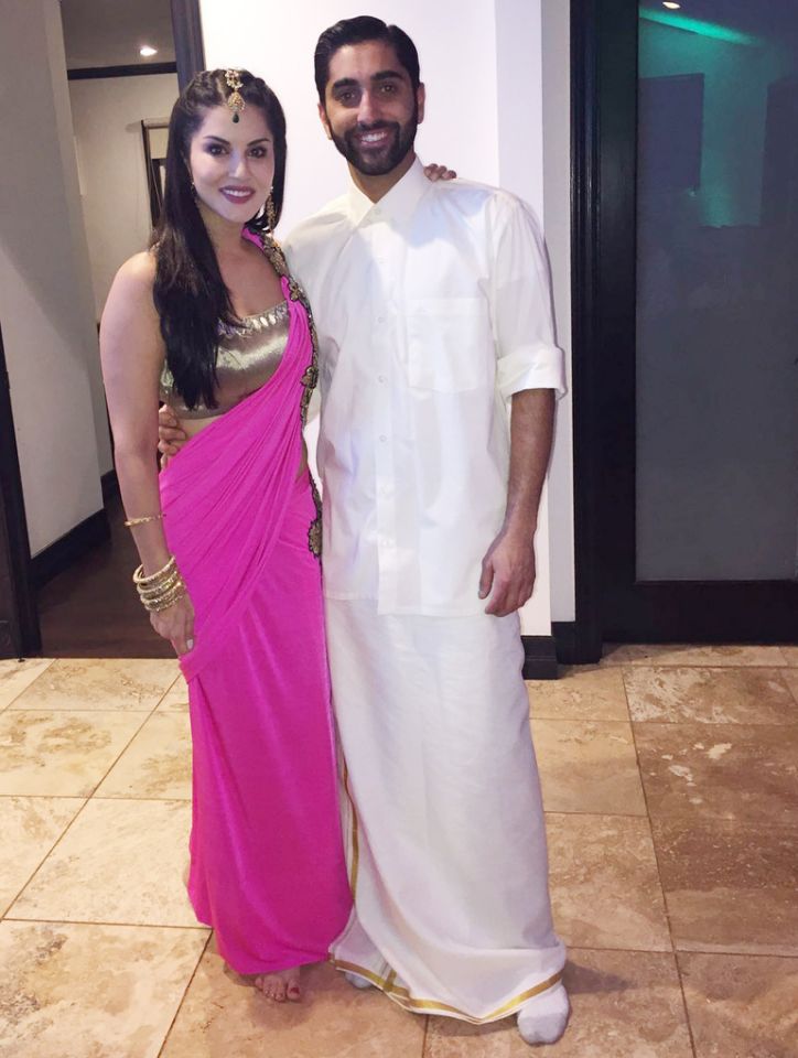 Wedding Pics Of Sunny Leone And His brother