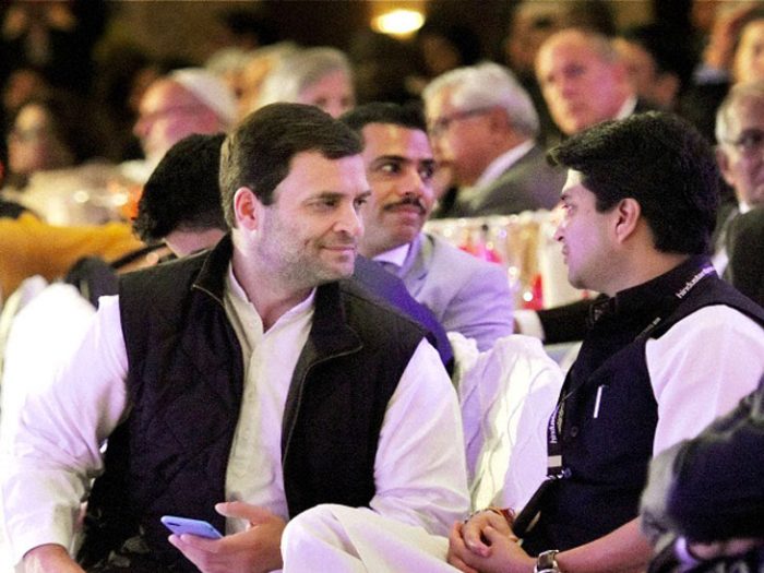 Jyotiraditya Sindhiya And Rahul Gandhi