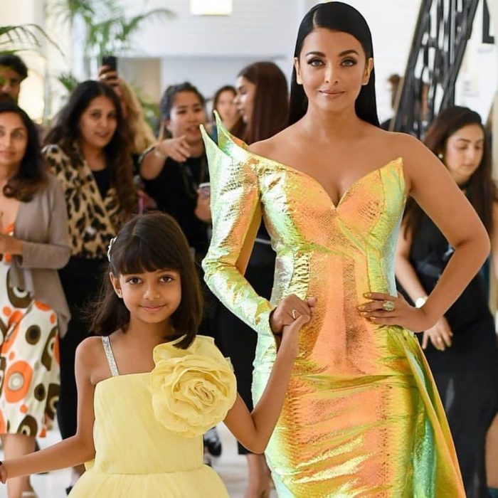 Aishwaraya And Aaradhya
