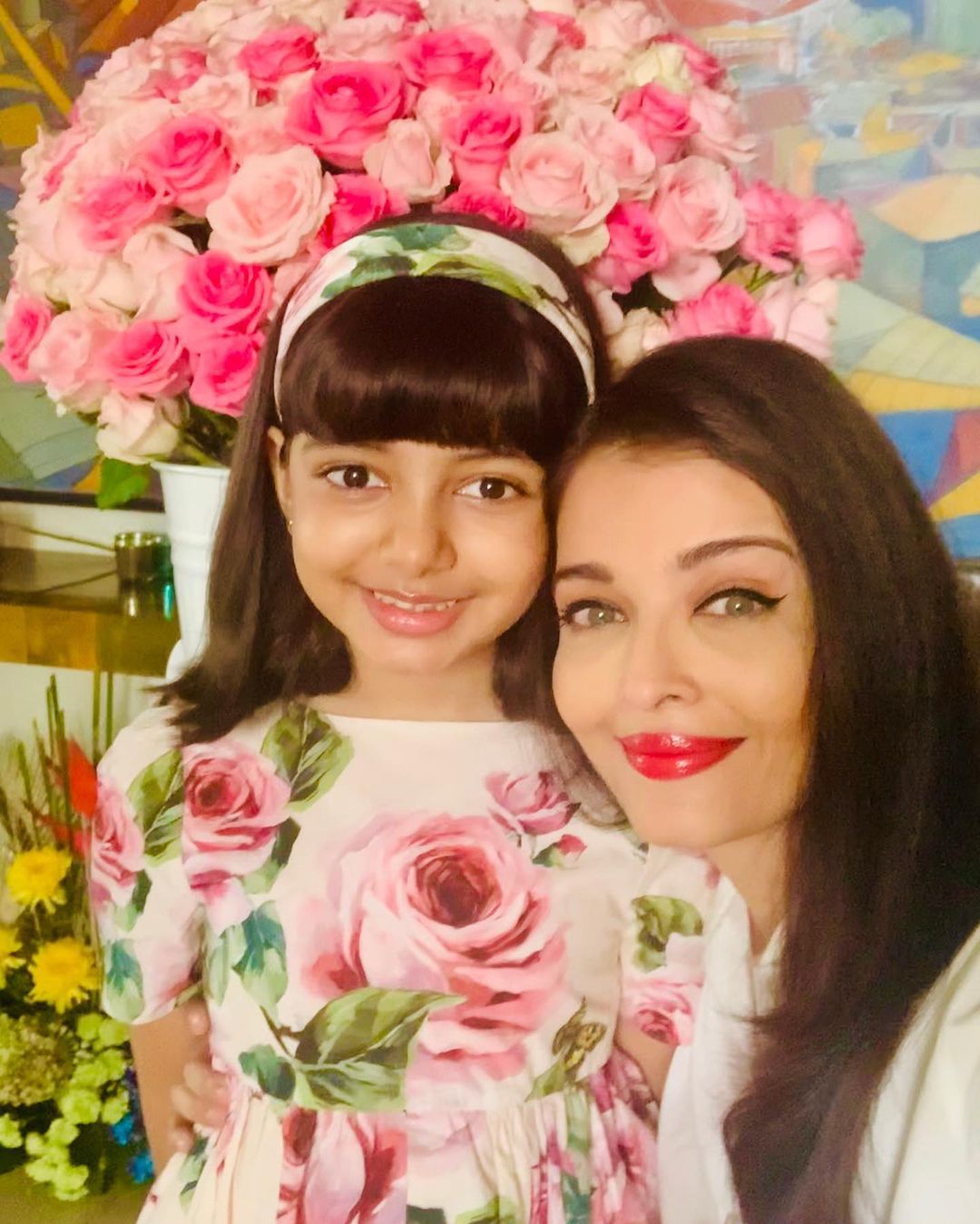 Aishwaraya And Aaradhya