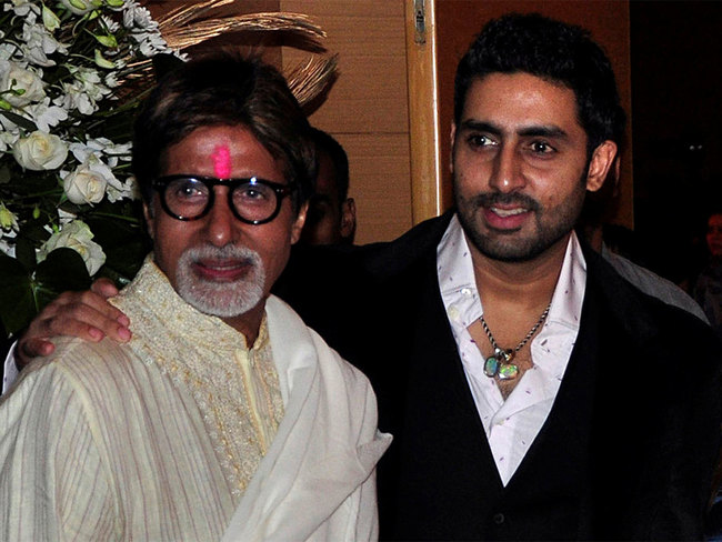 Amitabh And abhishek