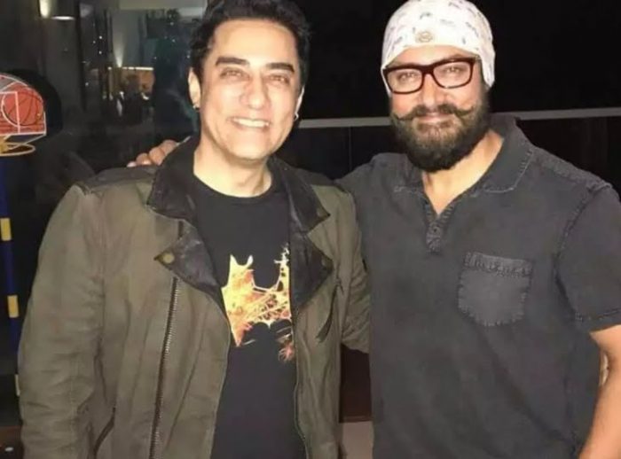 Aamir Khan and his brother Faisal 