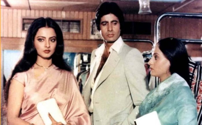 Rekha, Jaya and Amitabh