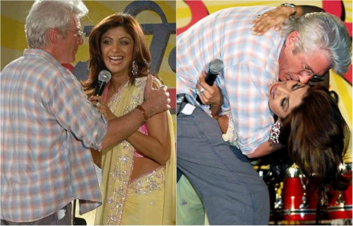 Richard Gere kiss Shilpa