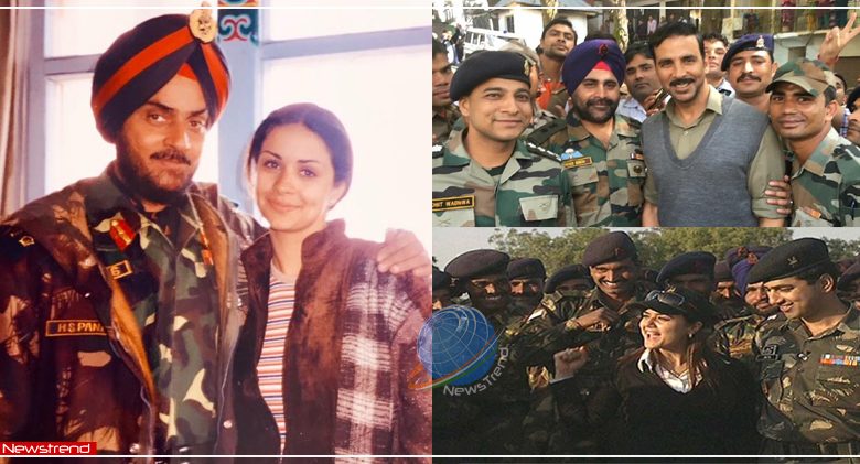 bollywood stars family in army