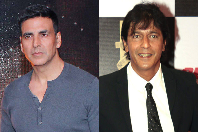 chunky pandey and akshay kumar