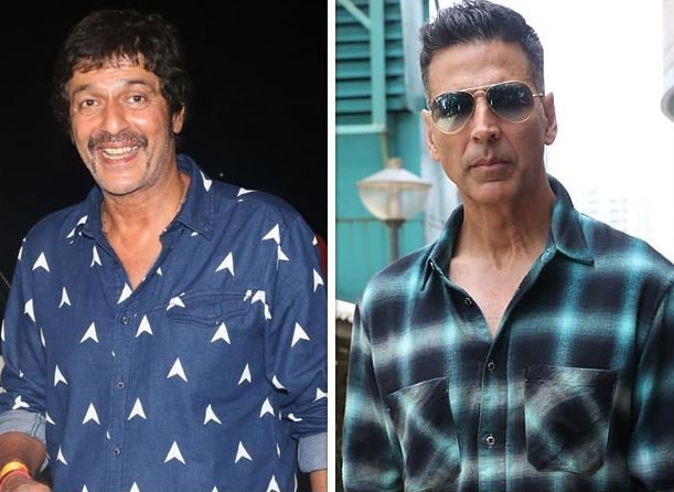 chunky pandey and akshay kumar 