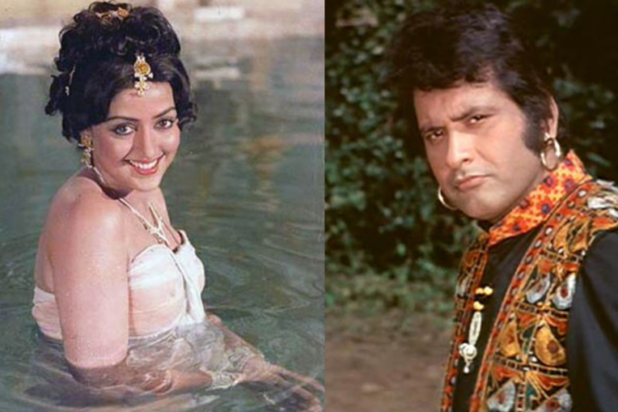 hema malini and manoj kumar