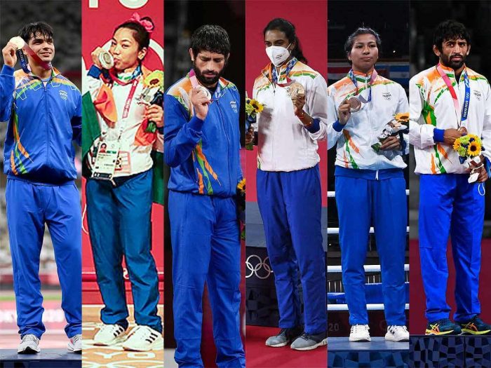 indian medalist tokyo olympics