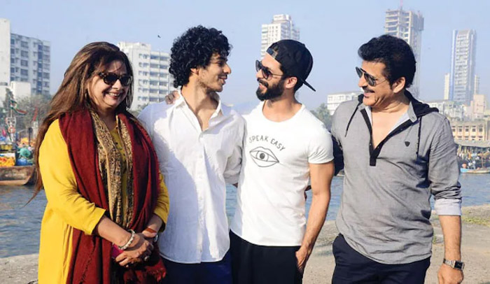 ishaan khatter shahid kapoor
