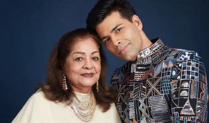 karan johar mother