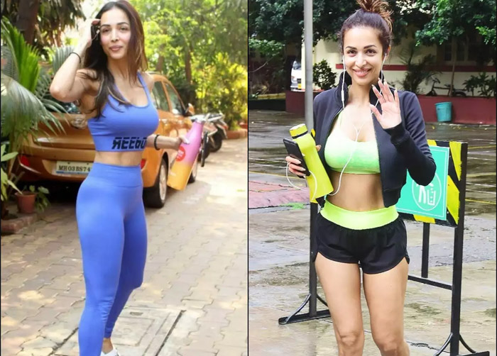 malaika arora gym looks