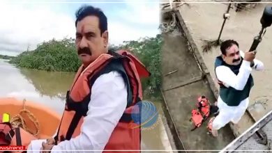 mp-home-minister-narottam- mishra flood