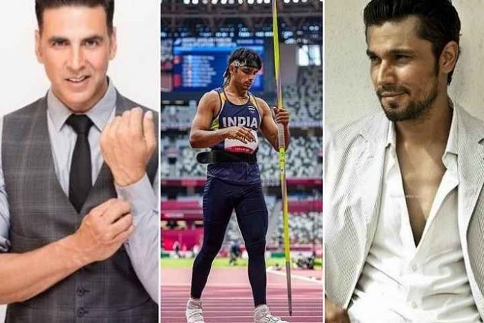 neeraj chopra akshay kumar and randeep hooda