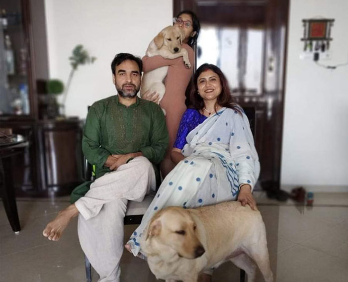 pankaj tripathi wife