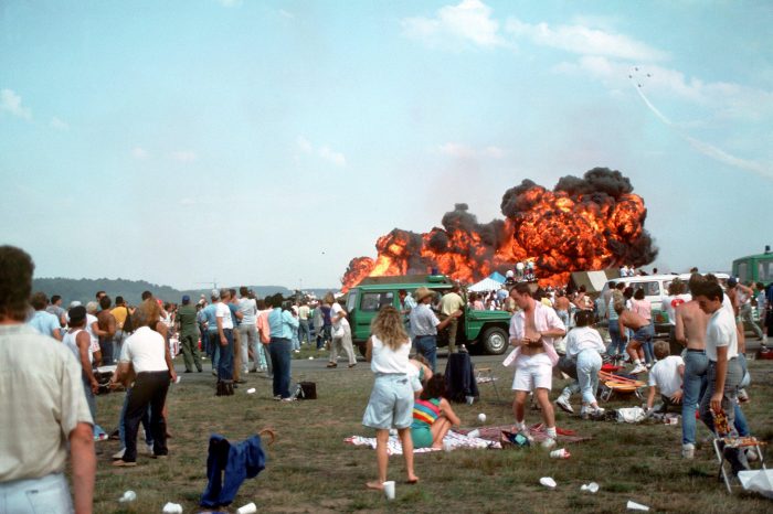 ramstein airshow disaster had caused 70 life