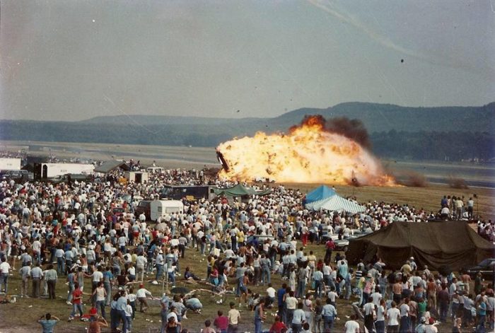 ramstein airshow disaster had caused 70 life