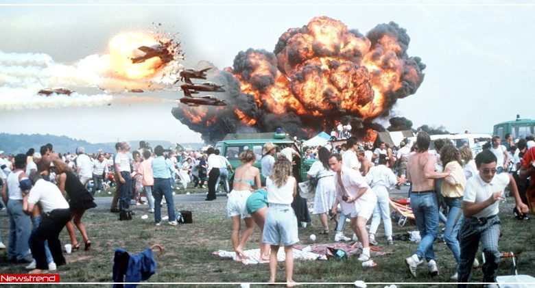 ramstein airshow disaster had caused 70 life