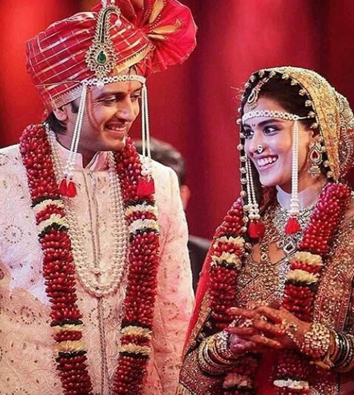 riteish genelia marriage