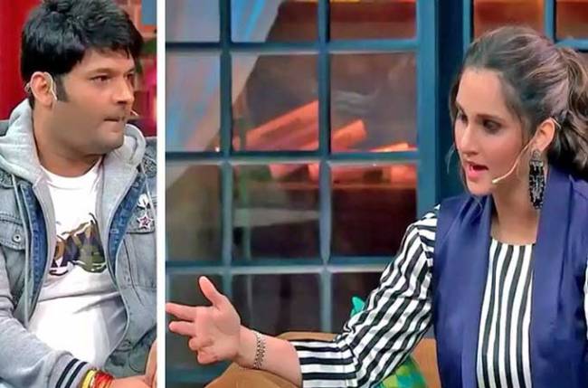 sania mirza with kapil sharma