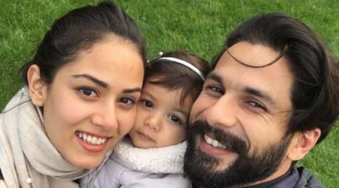 shahid kapoor with daughter misha