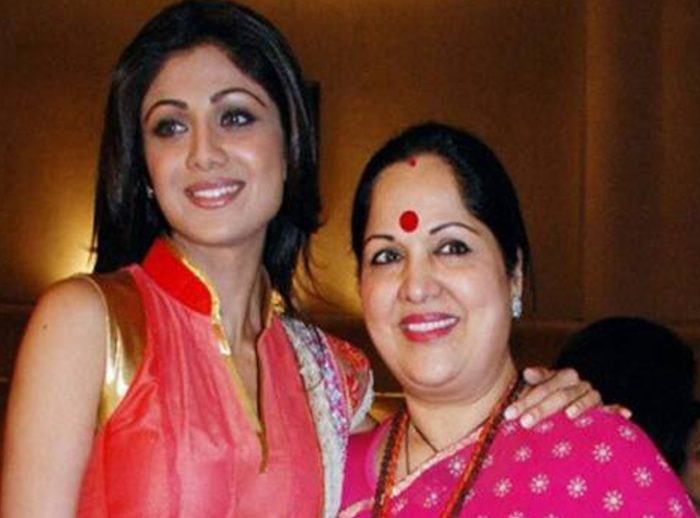 shilpa shetty mother