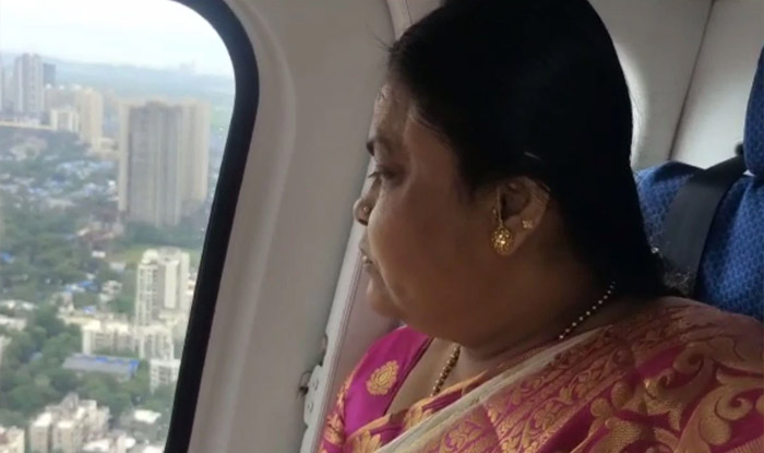 son gifts helicopter trip to monther on her 50th birthday