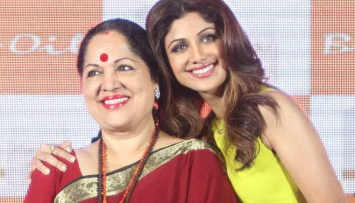 shilpa shetty mother