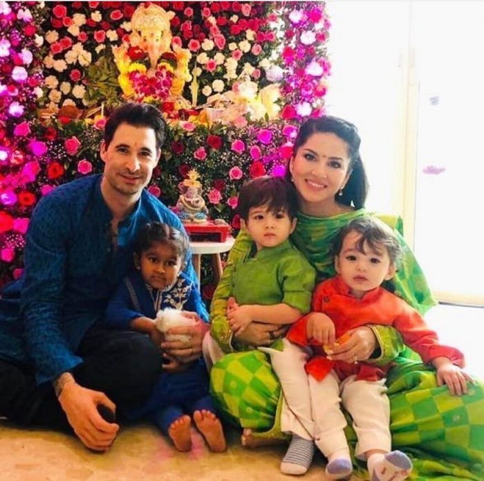 sunny leone family