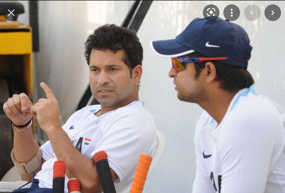 suresh raina and Sachin Tendulkar 