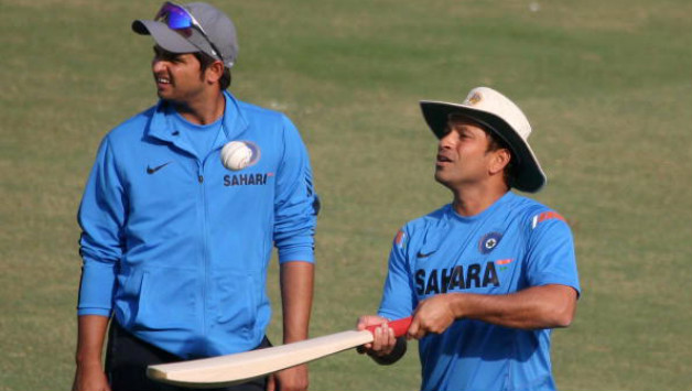 suresh raina and Sachin Tendulkar 