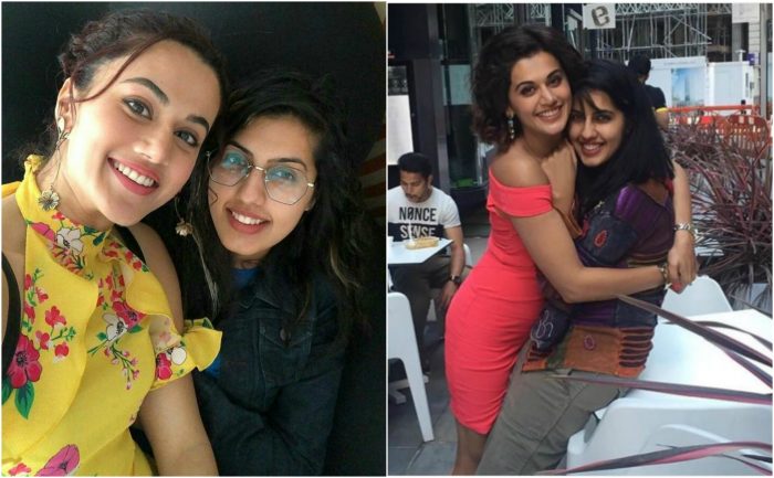 taapsee pannu and shagun pannu 