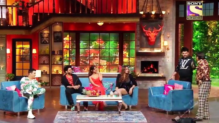 the kapil sharma show akshay waani huma