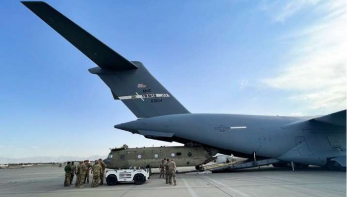 us military disabled aircraft before leaving kabul airport