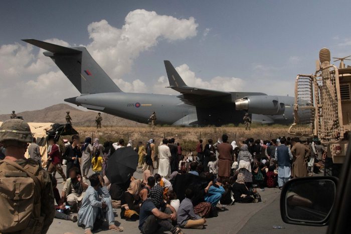 us military disabled aircraft before leaving kabul airport