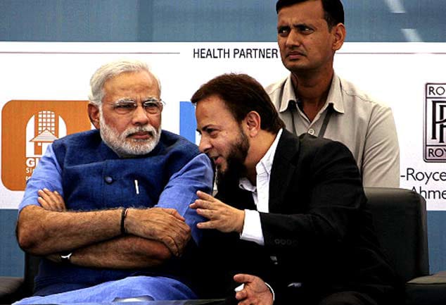 Narendra Modi And Zafar Sareshwala