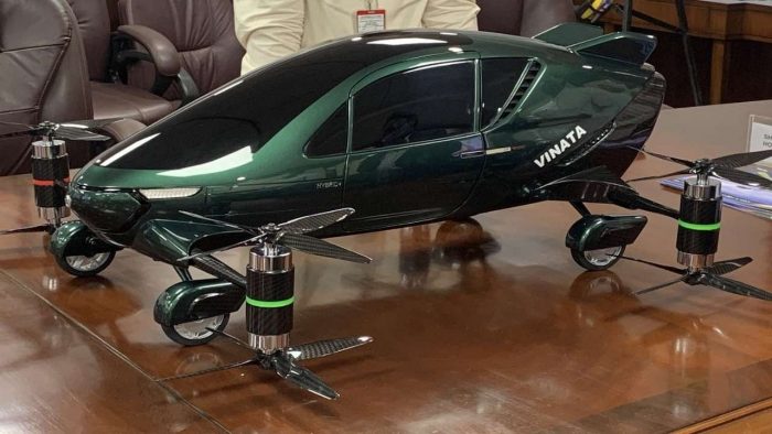 Flying Hybrid Car