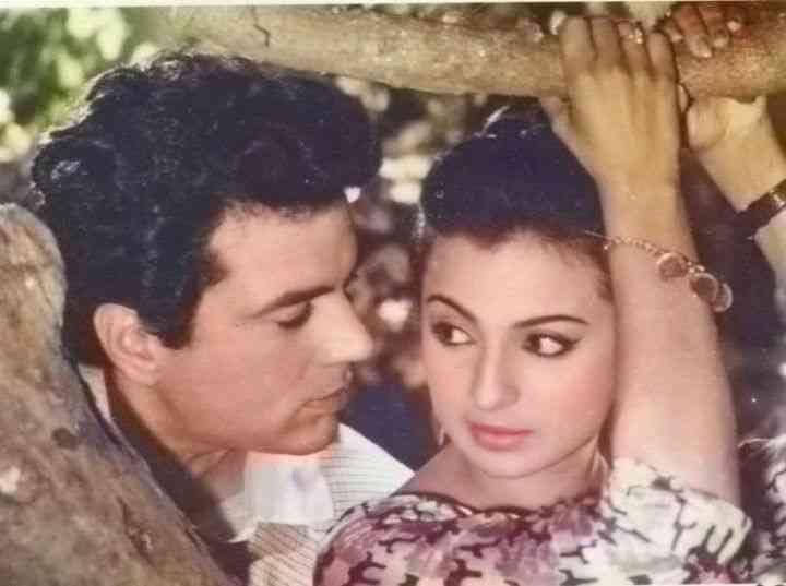 Tanuja And Dharmendra