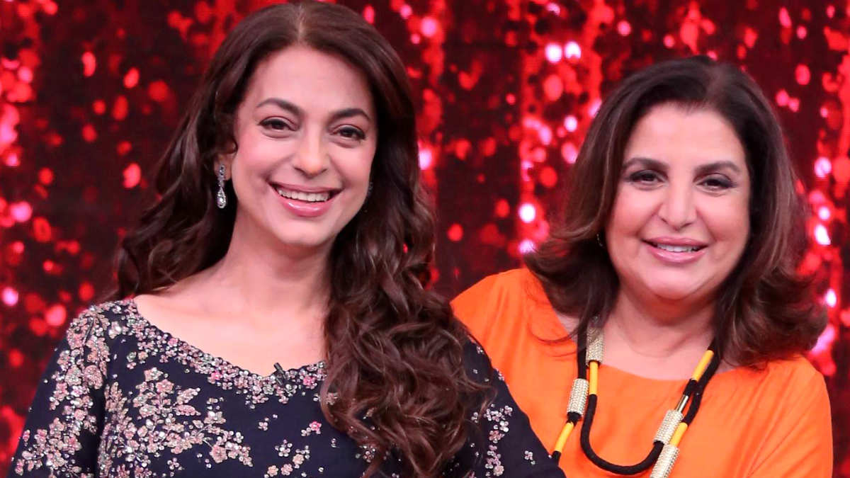 juhi chawla and farah khan