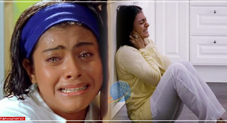 kajol crying