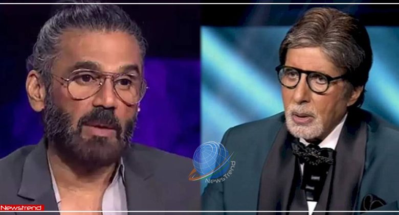 kbc sunil shetty amitabh