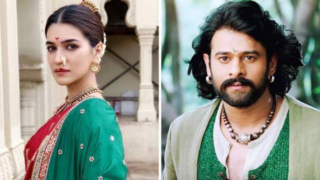 prabhas and kriti sanon 