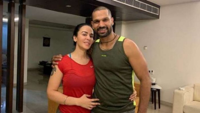 shikhar dhawan and ayesha mukherjee