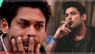sidharth shukla smoking