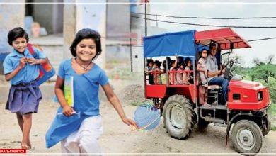 teacher shankarlal kag manwar tractor school